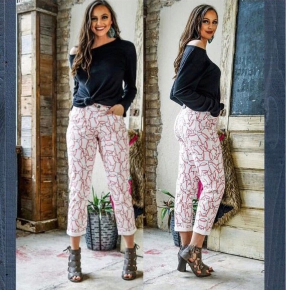 Baseball Boyfriend Jeans